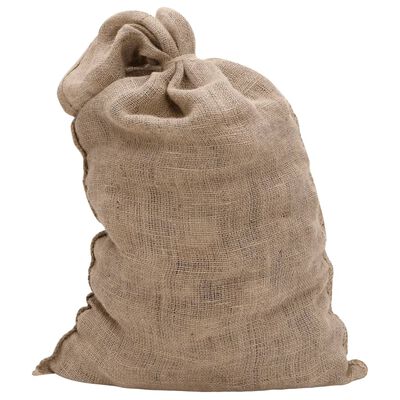 vidaXL jutesække 10 stk. 60x105 cm 100 % jute 220 g/m2