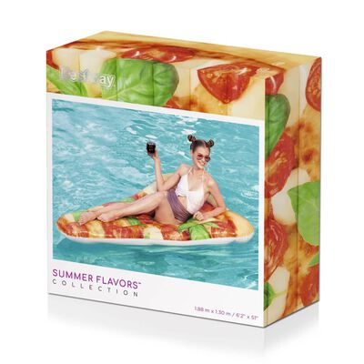 Bestway luftmadras til pool Pizza Party 188x130 cm