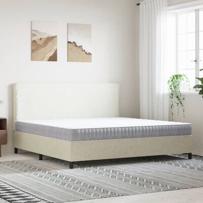 vidaXL springmadras m. pocket-fjedre medium 200x200 cm