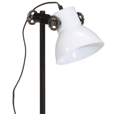 vidaXL skrivebordslampe 25 W 15x15x55 cm E27 hvid