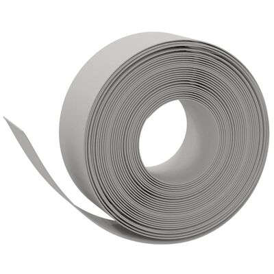 vidaXL græskanter 3 stk. 10 m 20 cm polyethylen grå