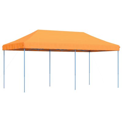 vidaXL foldbart pop up-festtelt 580x292x315 cm orange