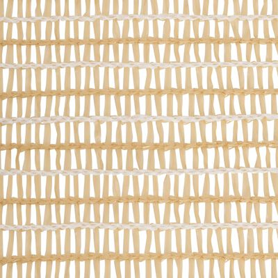 vidaXL afskærmning 1,5x25 m 150 g/m² HDPE beige