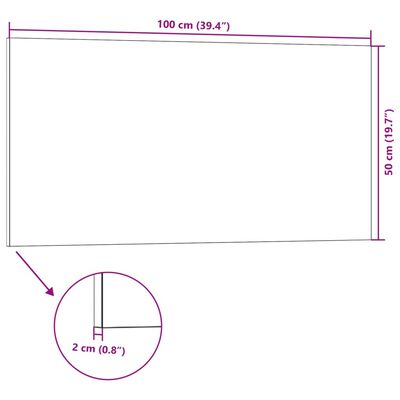 vidaXL 3D-vægpaneler 10 stk. 100x50 cm EPS rød og hvid