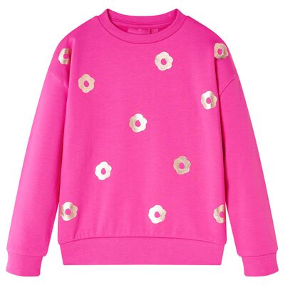 Sweatshirt til børn str. 128 pink