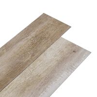 vidaXL selvhæftende PVC-gulvplanker 5,21 m² 2 mm trævasket