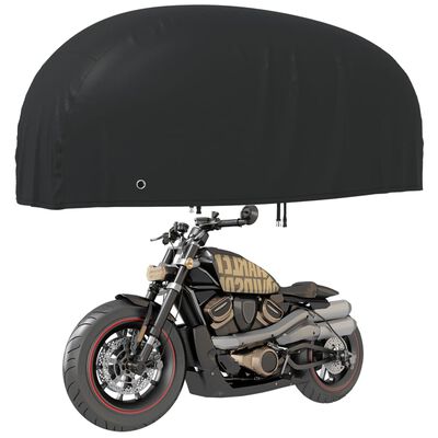 vidaXL motorcykelovertræk 2 stk. 245x105x125 cm 210D oxfordstof