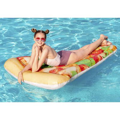 Bestway bademadras til pool Pizza Party 188x130 cm