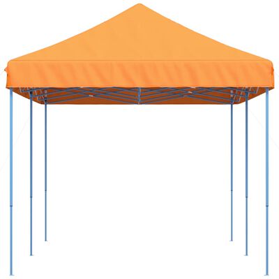 vidaXL foldbart pop up-festtelt 580x292x315 cm orange