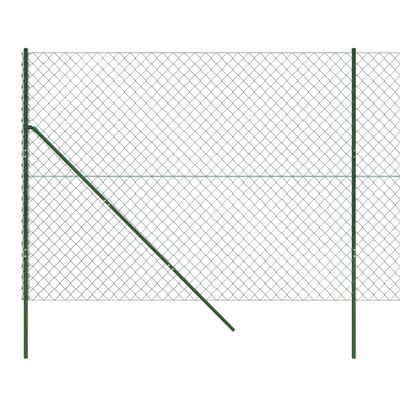 vidaXL trådegn 2x10 m grøn