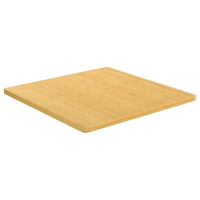 vidaXL bordplade 90x90x2,5 cm bambus