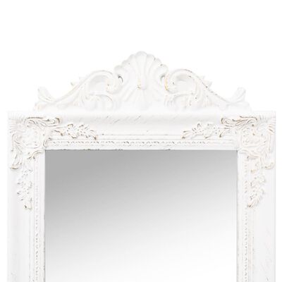 vidaXL fritstående spejl 45x180 cm hvid