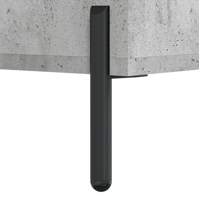 vidaXL skab 34,5x34x180 cm konstrueret træ betongrå
