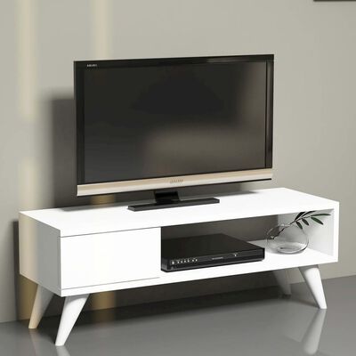 Homemania tv-bord Maya 90x30x33 cm hvid