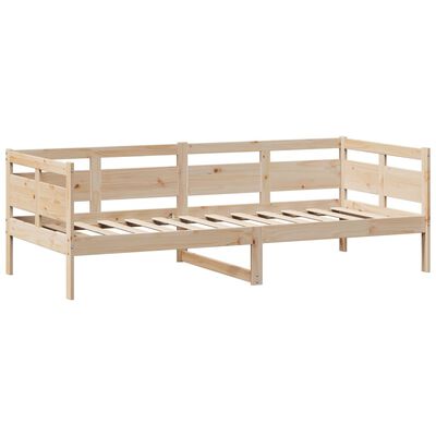 vidaXL daybed med skuffer 80x200 cm massivt fyrretræ