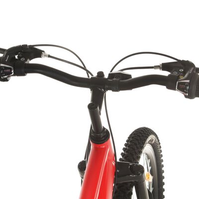 vidaXL mountainbike 21 gear tommer hjul 58 cm stel rød vidaXL.dk