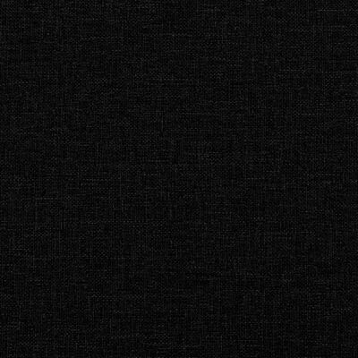 vidaXL 2-personers sofa 120 cm stof sort