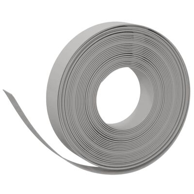 vidaXL græskanter 3 stk. 10 m 10 cm polyethylen grå