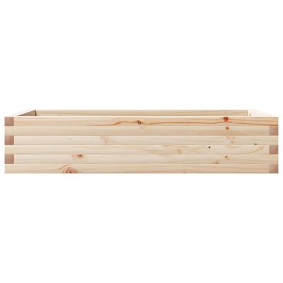 vidaXL plantekasse 110x60x23 cm massivt fyrretræ