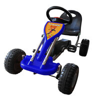 vidaXL pedal-gokart blå