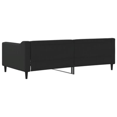 vidaXL daybed 90x190 cm stof sort