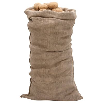 vidaXL jutesække 5 stk. 65x135 cm 100 % jute 220 g/m2