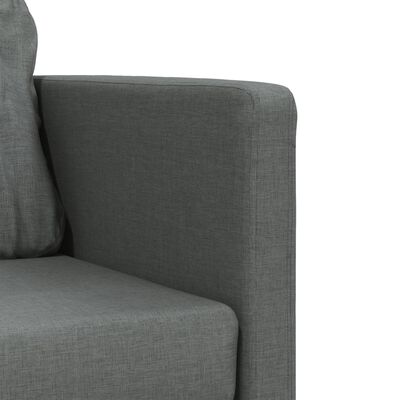 vidaXL 2-i-1 sovesofa 112x174x55 cm stof mørkegrå