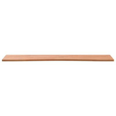 vidaXL skrivebordsplade 100x(55-60)x1,5 cm massivt bøgetræ