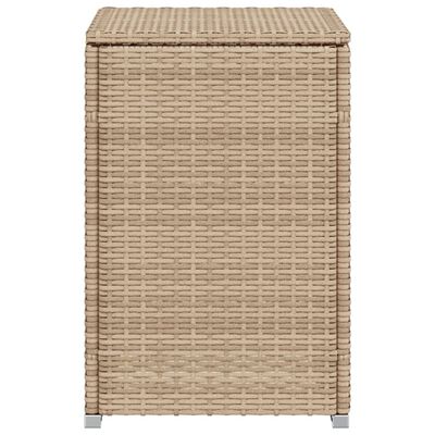 vidaXL gasflaskeskjuler 40x40x60 cm polyrattan beige