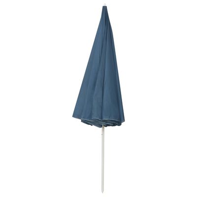 vidaXL strandparasol 300 cm blå