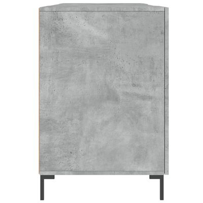 vidaXL skrivebord 140x50x75 cm konstrueret træ betongrå