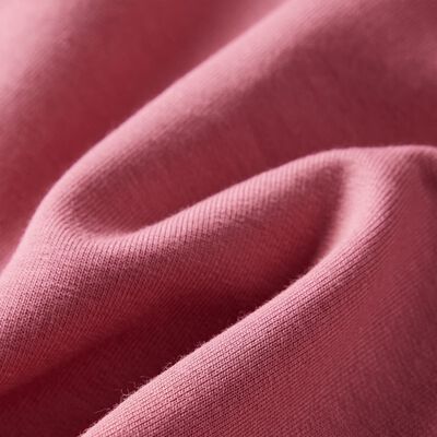 Sweatshirt til børn str. 140 patchwork velour pink