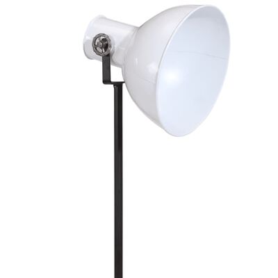 vidaXL gulvlampe 75x75x90-150 cm 25 W E27 hvid