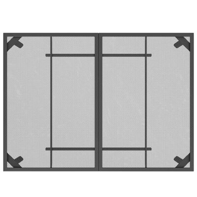 vidaXL havebord 110x80x72 cm stål og meshstof antracitgrå