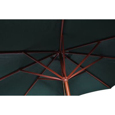 vidaXL parasol 258 cm grøn