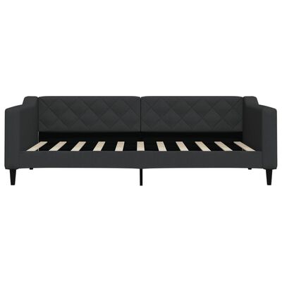 vidaXL daybed 90x190 cm stof sort