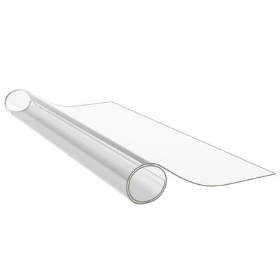 vidaXL bordbeskytter 80x80 cm 2 mm PVC transparent