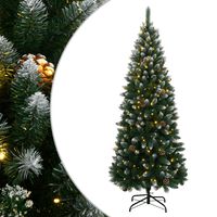 vidaXL kunstigt juletræ 150 LED'er 120 cm