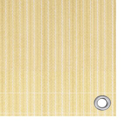 vidaXL telttæppe 250x250 cm HDPE beige