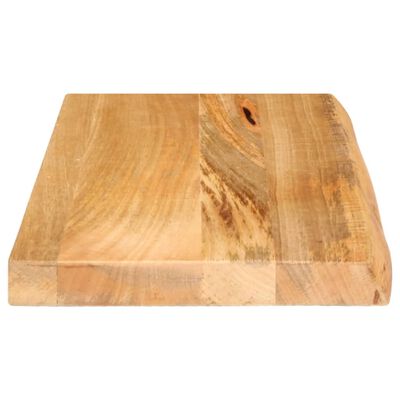 vidaXL bordplade 40x30x3,8 cm naturlig kant massivt mangotræ