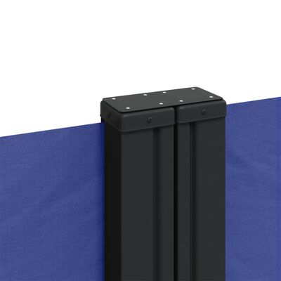vidaXL sidemarkise 160x1200 cm sammenrullelig blå