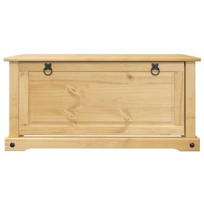 vidaXL skoskab Corona 99x32x47 cm massivt fyrretræ