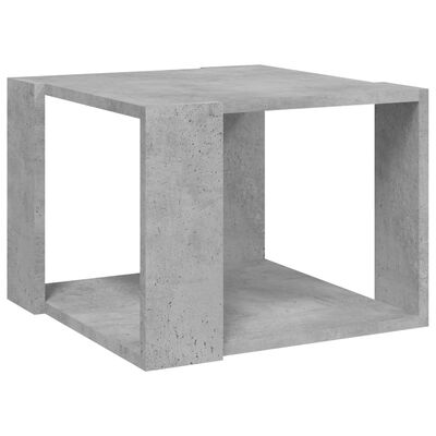 vidaXL sofabord 40x40x30 cm konstrueret træ betongrå