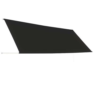 vidaXL foldemarkise 400x150 cm antracitgrå