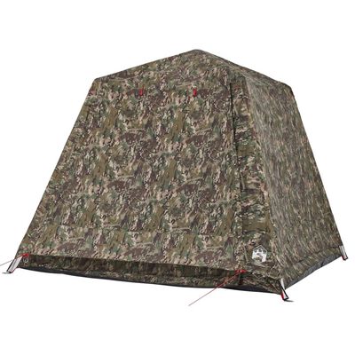 vidaXL 4-personers fisketelt quick-release camouflage