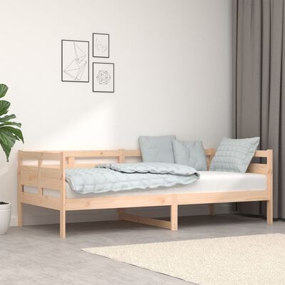 vidaXL daybed 90x200 cm massivt fyrretræ