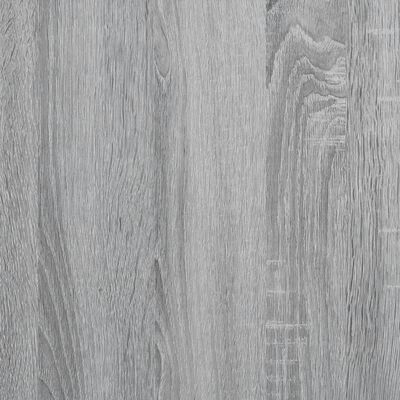 vidaXL printerstativ 40x32x22,5 cm konstrueret træ grå sonoma-eg