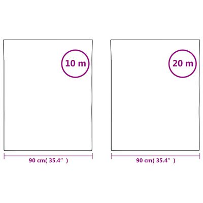 vidaXL vinduesfolie matteret PVC transparent grå