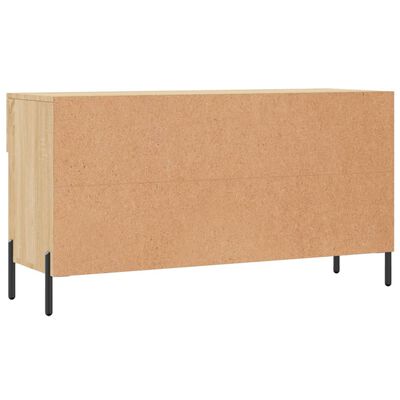 vidaXL skobænk 102x35x55 cm konstrueret træ sonoma-eg