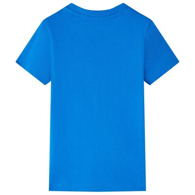 T-shirt til børn str. 116 lyseblå